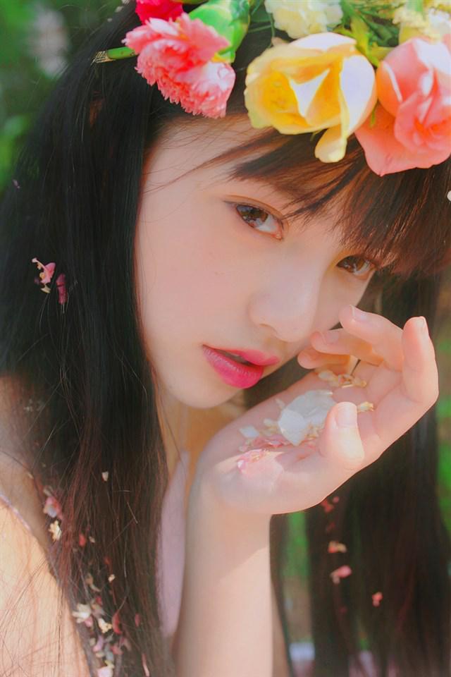 唯美森系女生清新写真