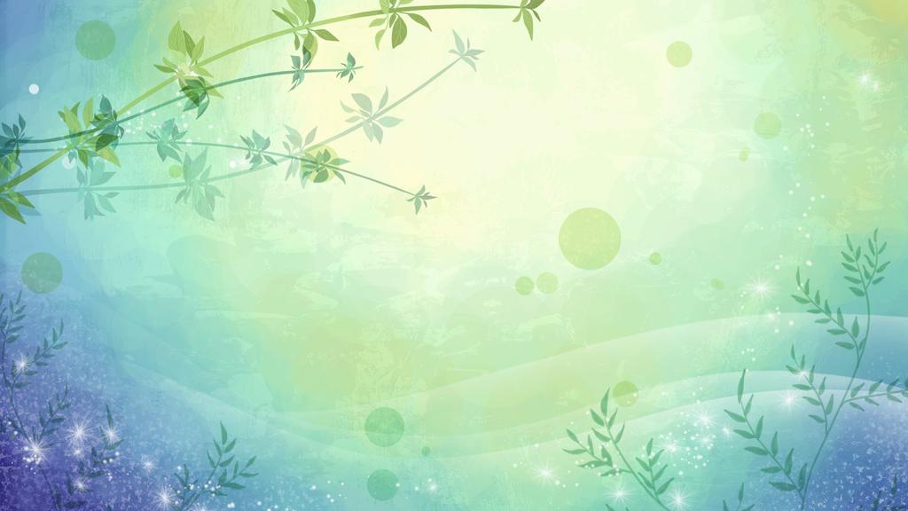 清新色彩的花卉