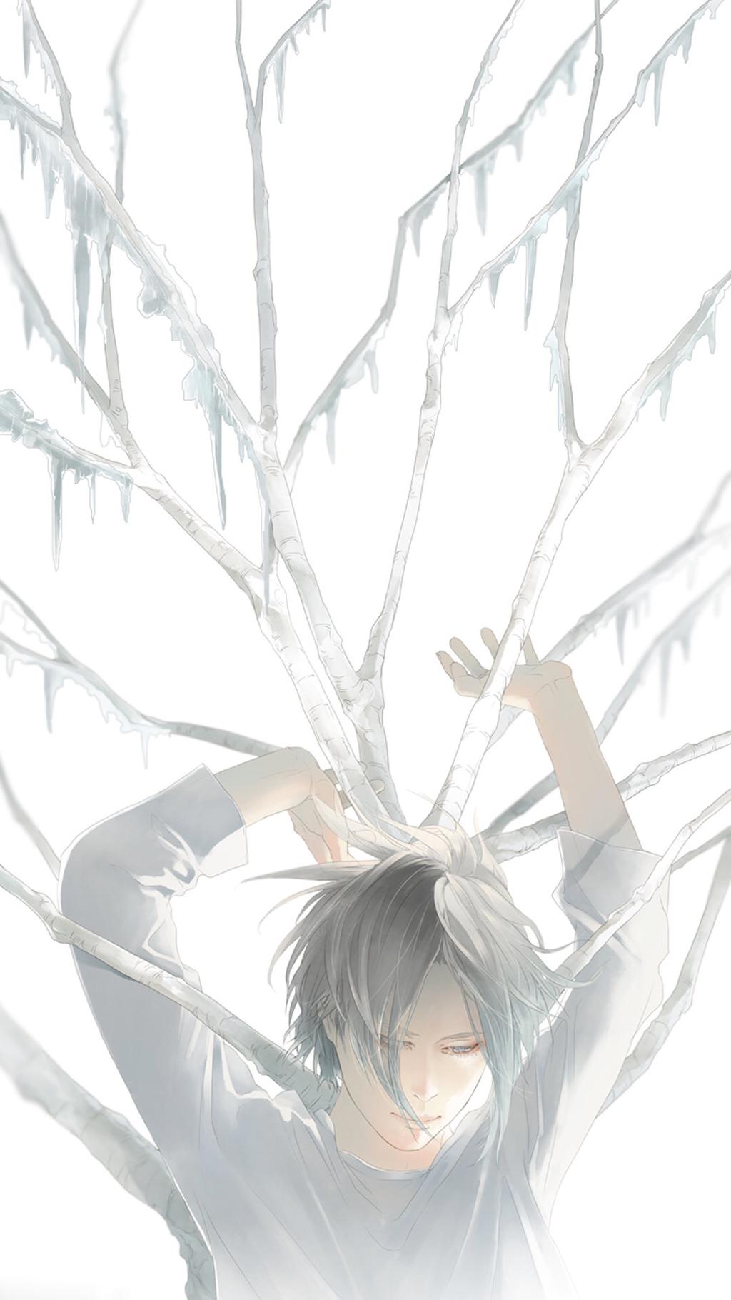 手绘唯美清新人物