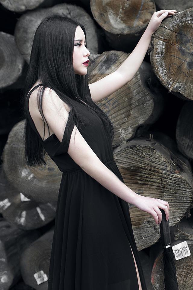 冷艳系美女写真