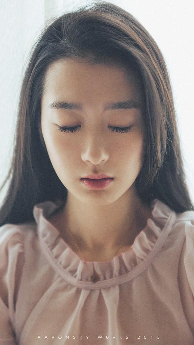 长发美女唯美写真