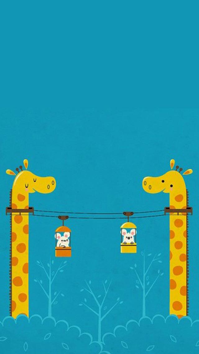 长颈鹿的长脖子