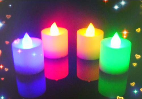 唯美蜡烛的光芒