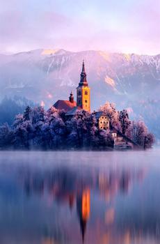 湖边唯美风景-2