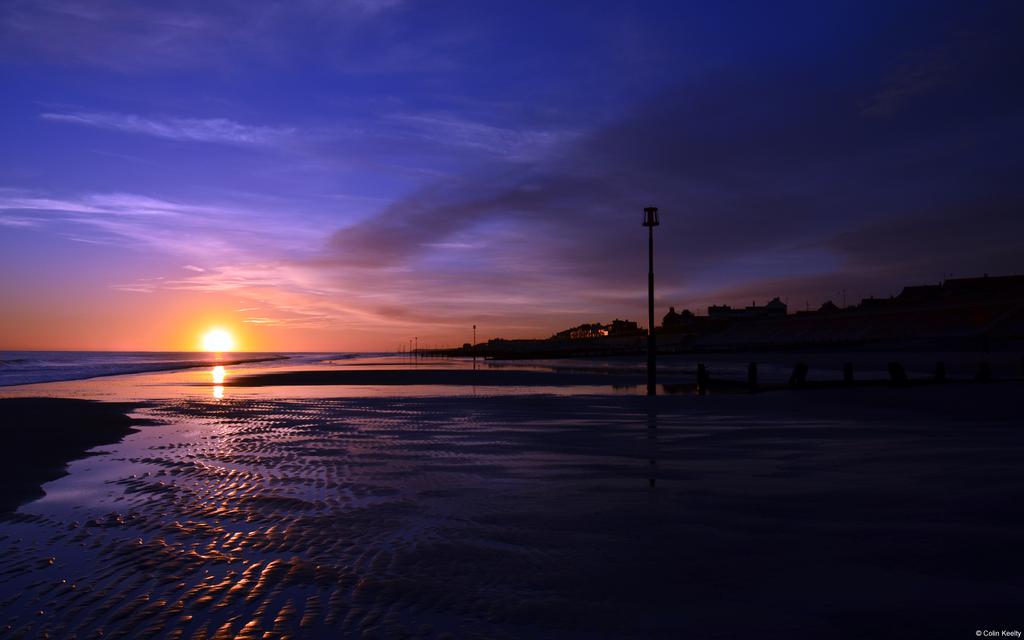 ​海上的日出日落