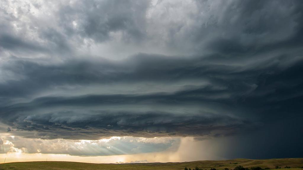 震撼的天气景象