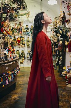 张辛苑复古写真