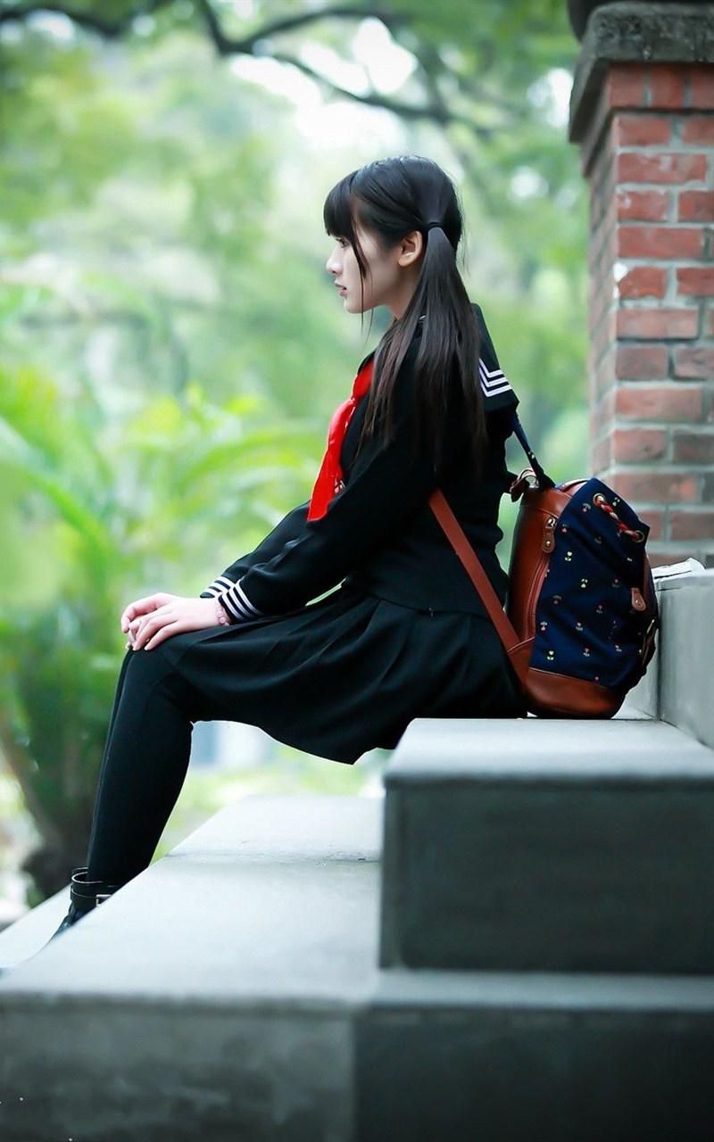 清纯学生制服美女