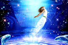 身姿妖娆的鱼美人