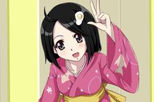 ​动漫女生阿良良木月火