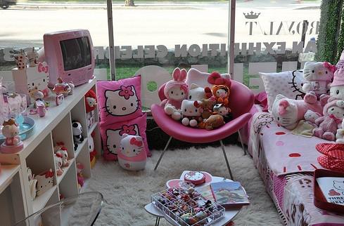 可爱kitty空间装扮