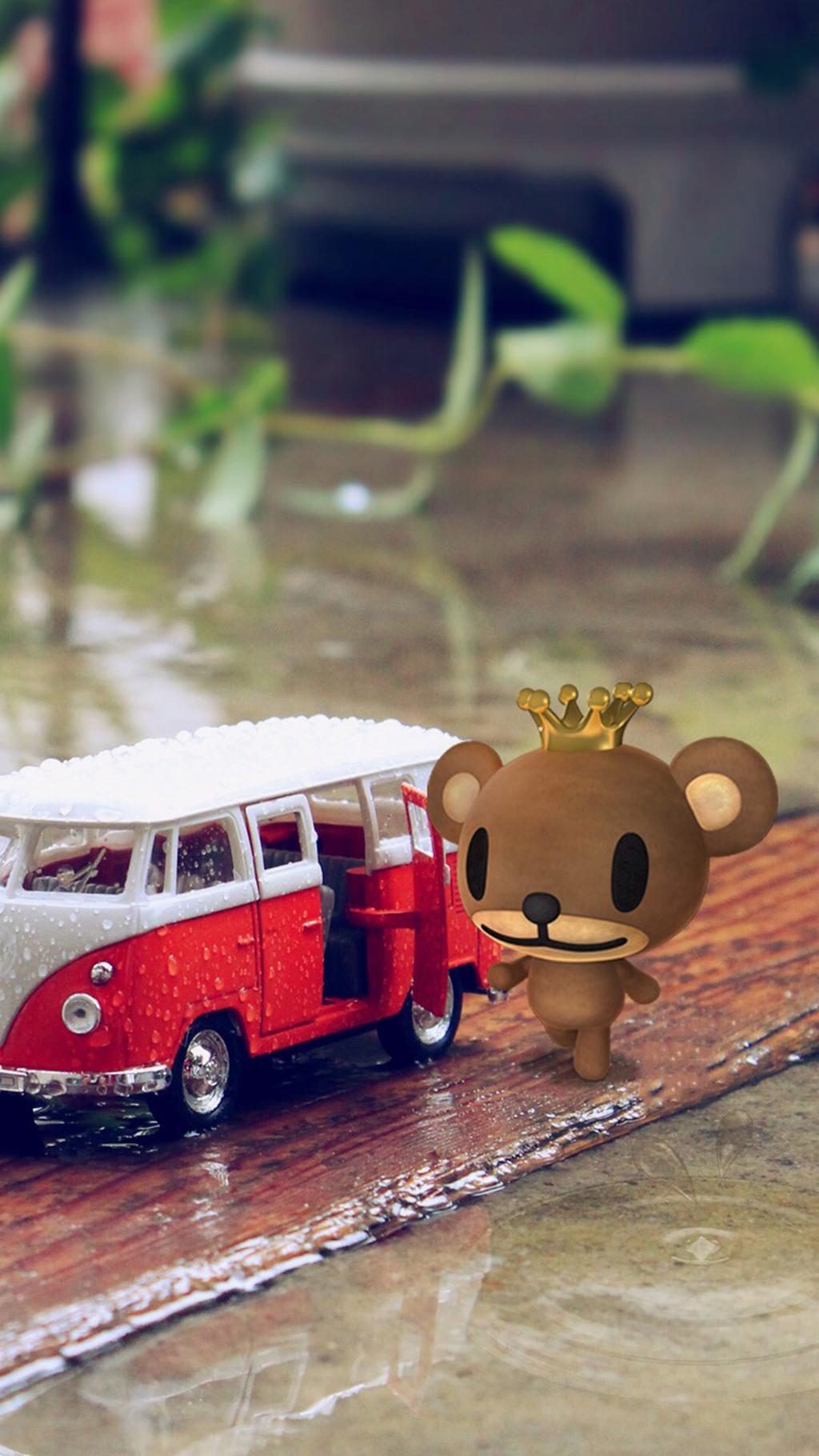 ​韩国可爱皇冠小熊