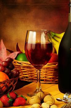 浪漫红酒特写-0