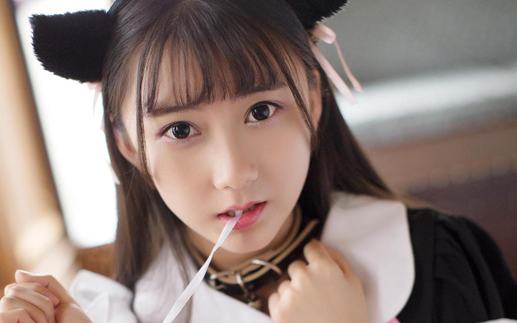 萝莉猫咪耳朵女仆装
