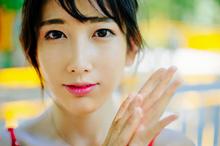 日系美女特写照