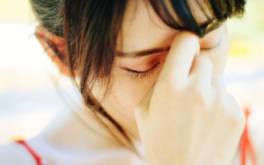 日系美女特写照