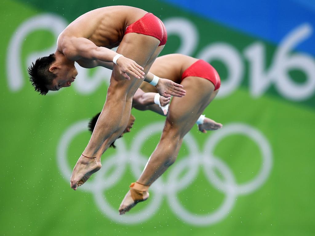 林跃陈艾森跳水队