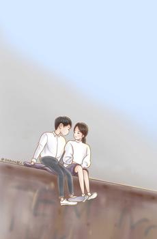 太阳的后裔卡通cp萌-4