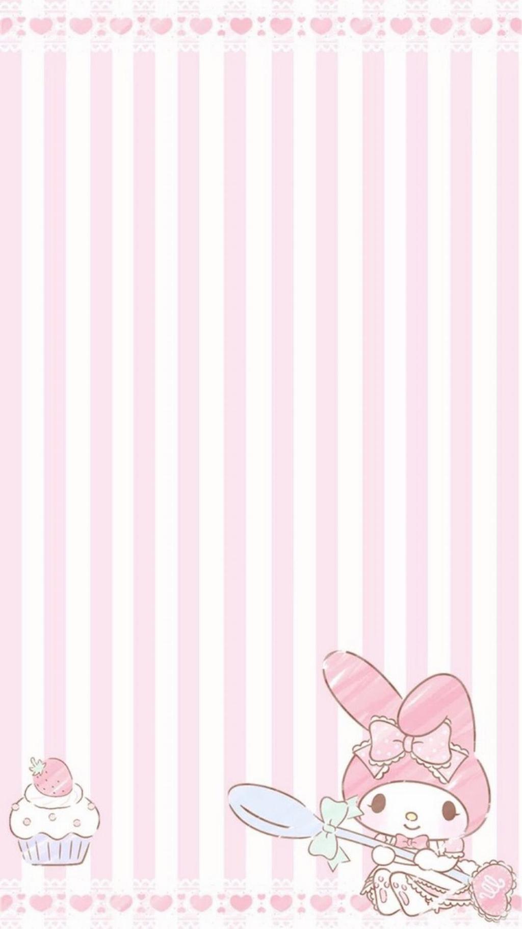 可爱粉色系美乐蒂