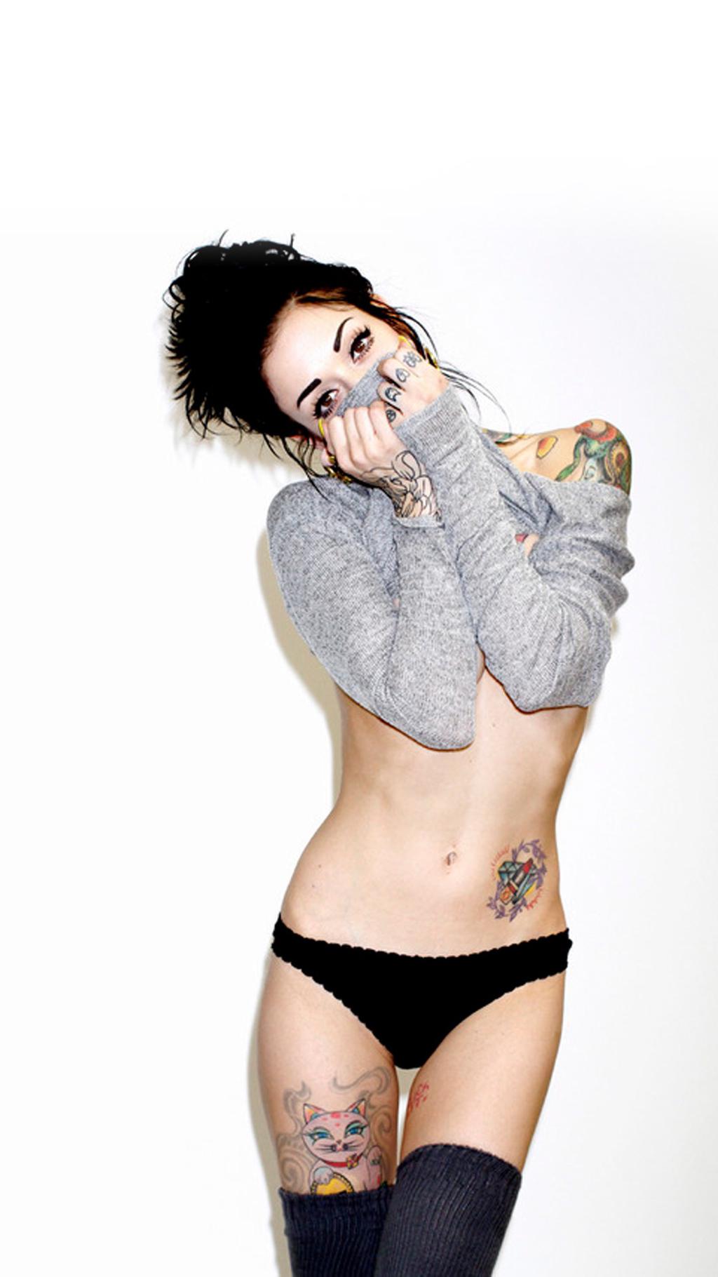 个性欧美纹身美女