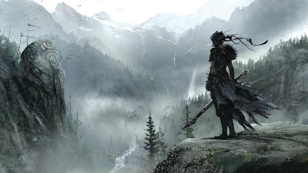 《地狱之刃：塞娜的献祭》原画