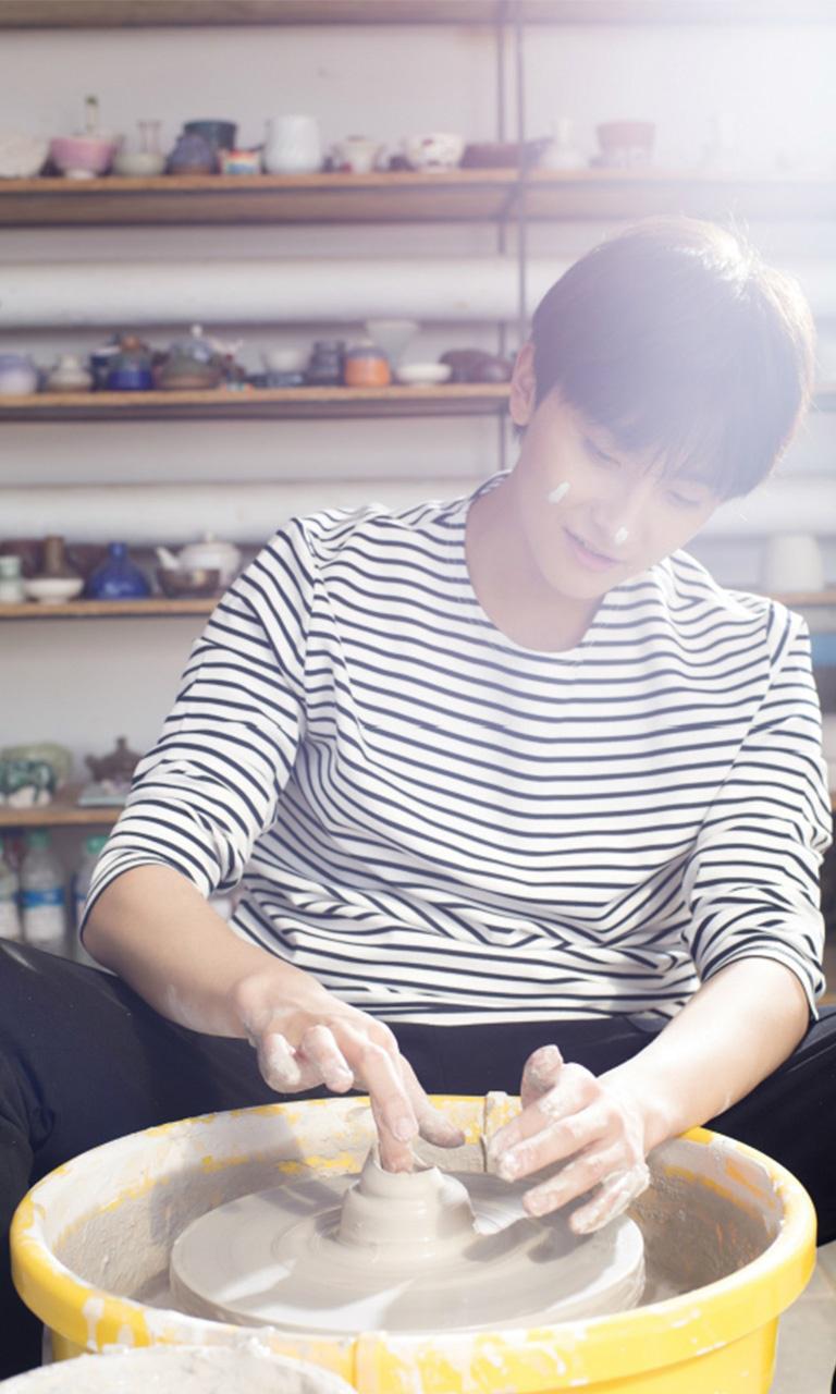 牛俊峰陶艺生活写真