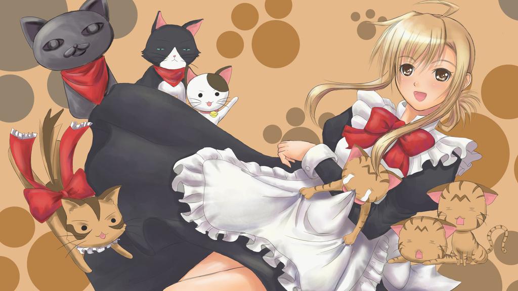 动画《猫愿三角恋》卡通图片