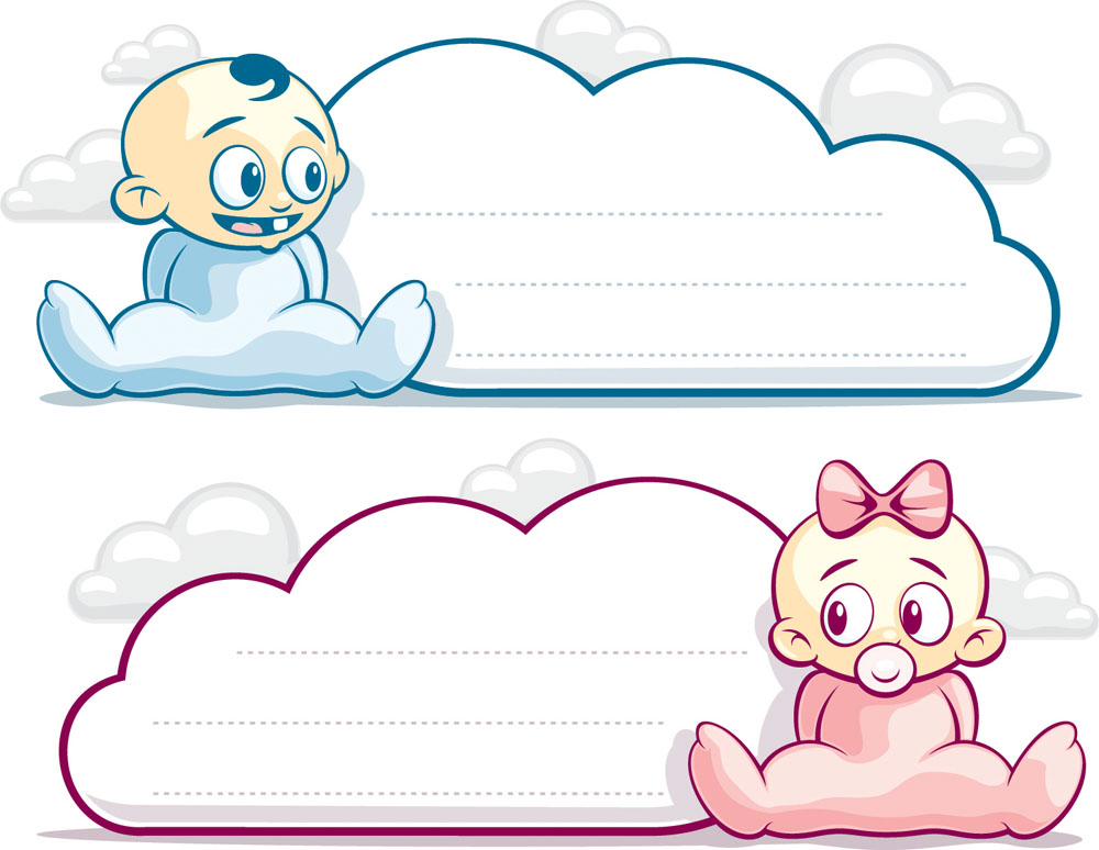 可爱人物素材ppt