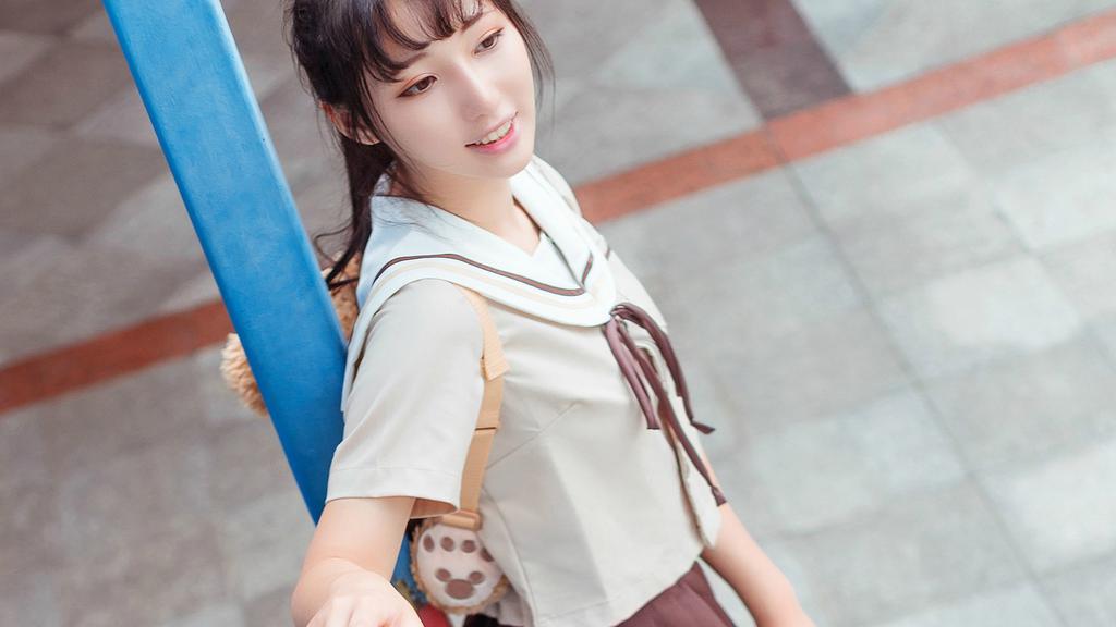 JK制服少女夏日写真