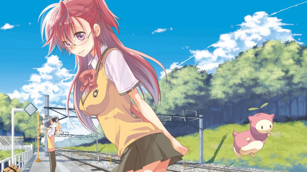 《在那个夏天等待》动漫美女卡通图片