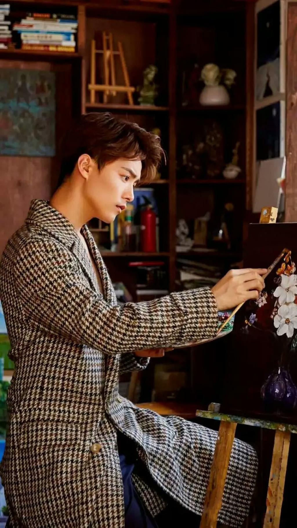 人气男神马天宇文艺范写真