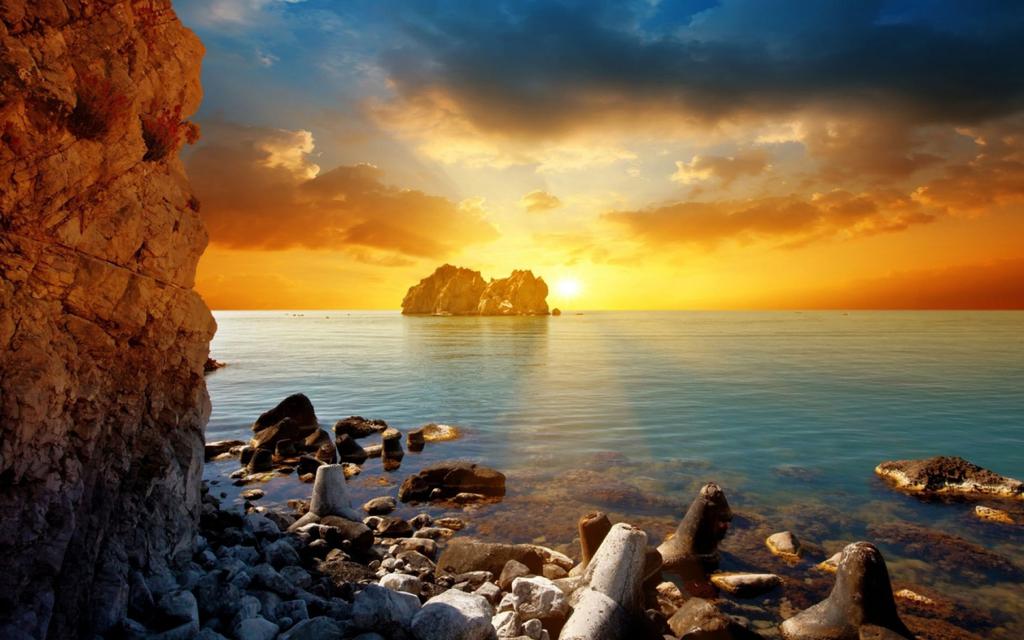 高清山水自然风光图片