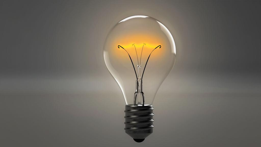 灯光里满是希望