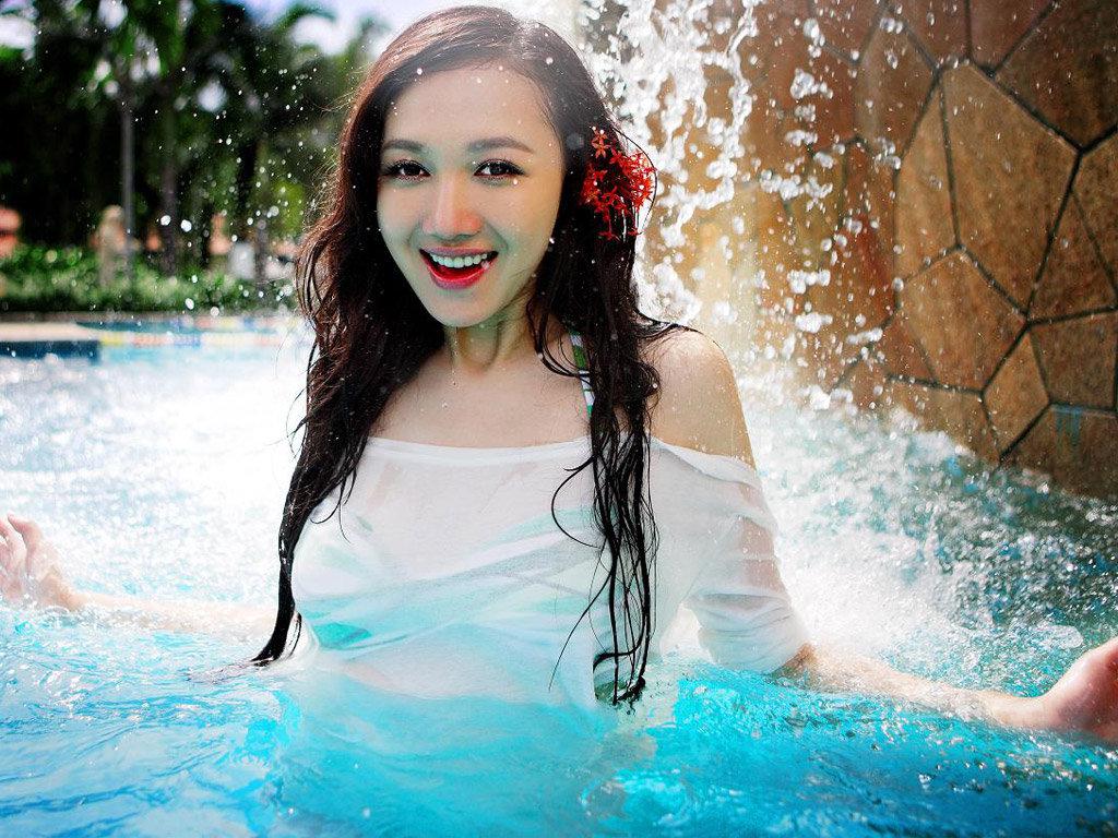 韩雯雯性感美女写真