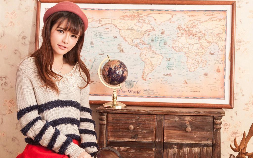 唯美校园女郎孔一红