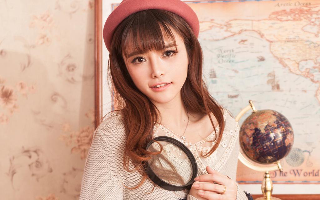 唯美校园女郎孔一红