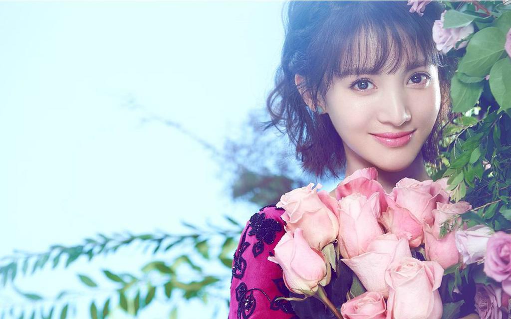 短发美女金晨甜美高清写真