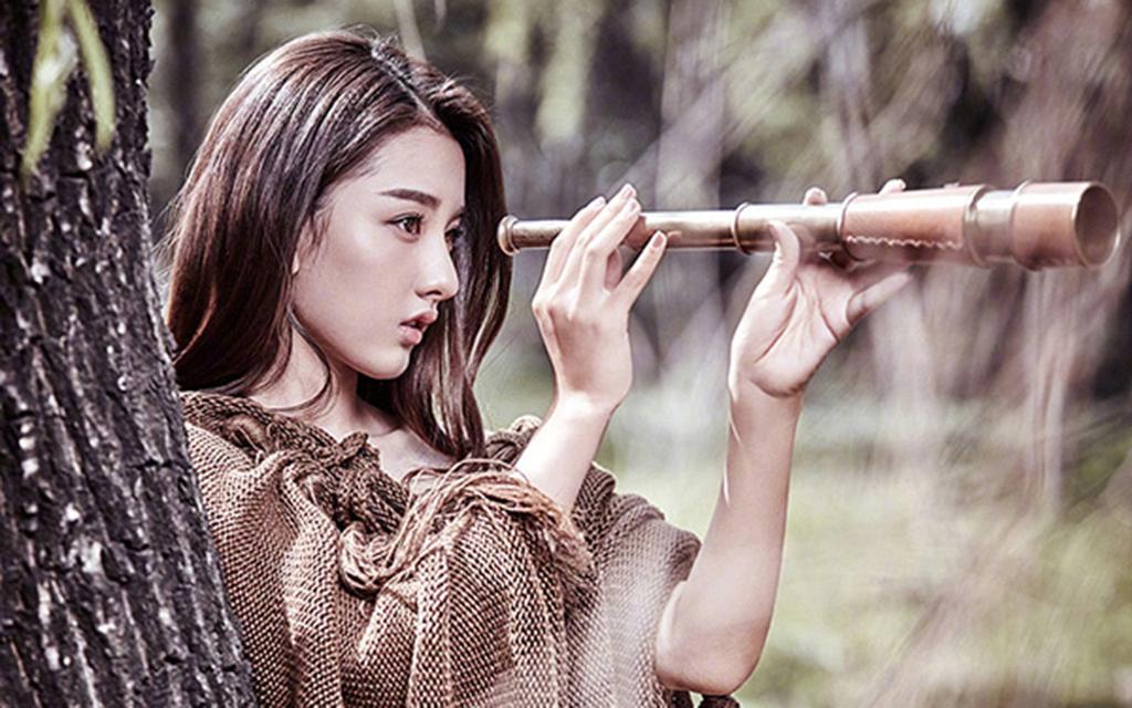 宋祖儿丛林少女唯美写真