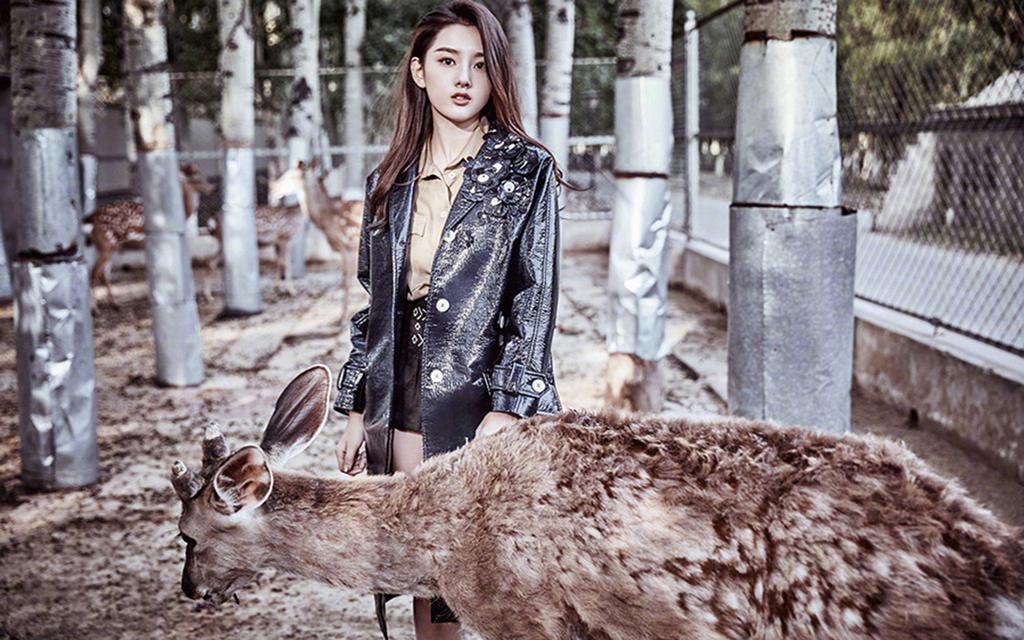 宋祖儿丛林少女唯美写真