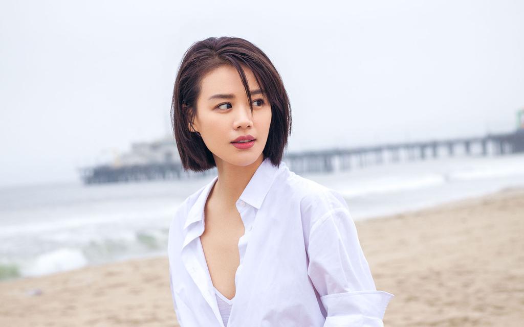 马思纯清新时尚大片