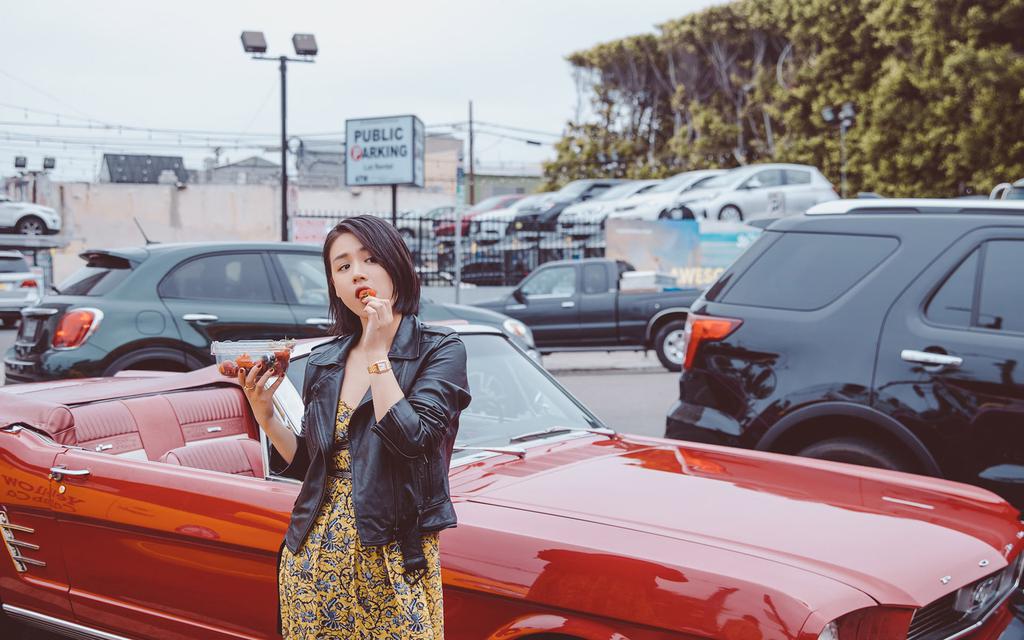 马思纯清新时尚大片