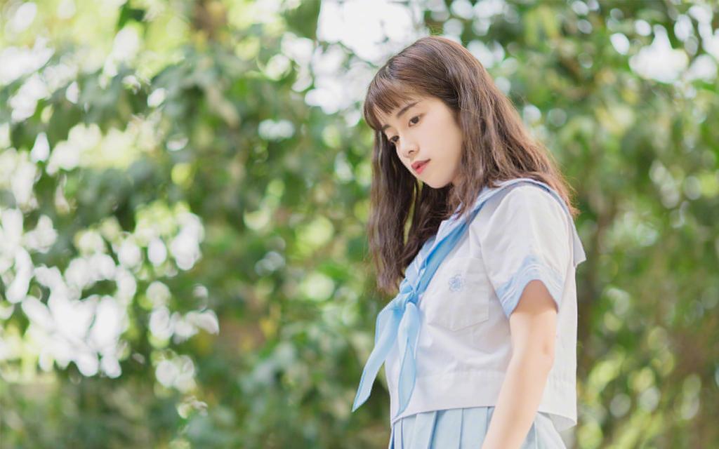 校园美女清纯唯美写真