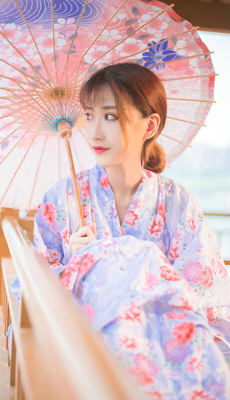 清纯美女和服唯美写真