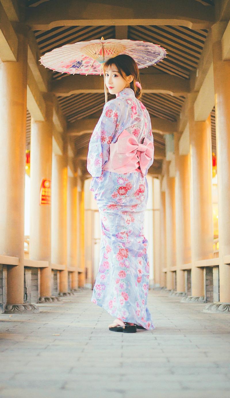 清纯美女和服唯美写真