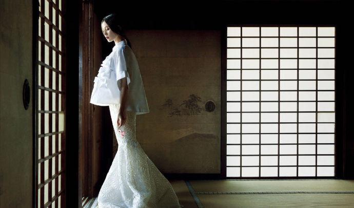 刘诗诗最新杂志写真图片：清雅仙气十足