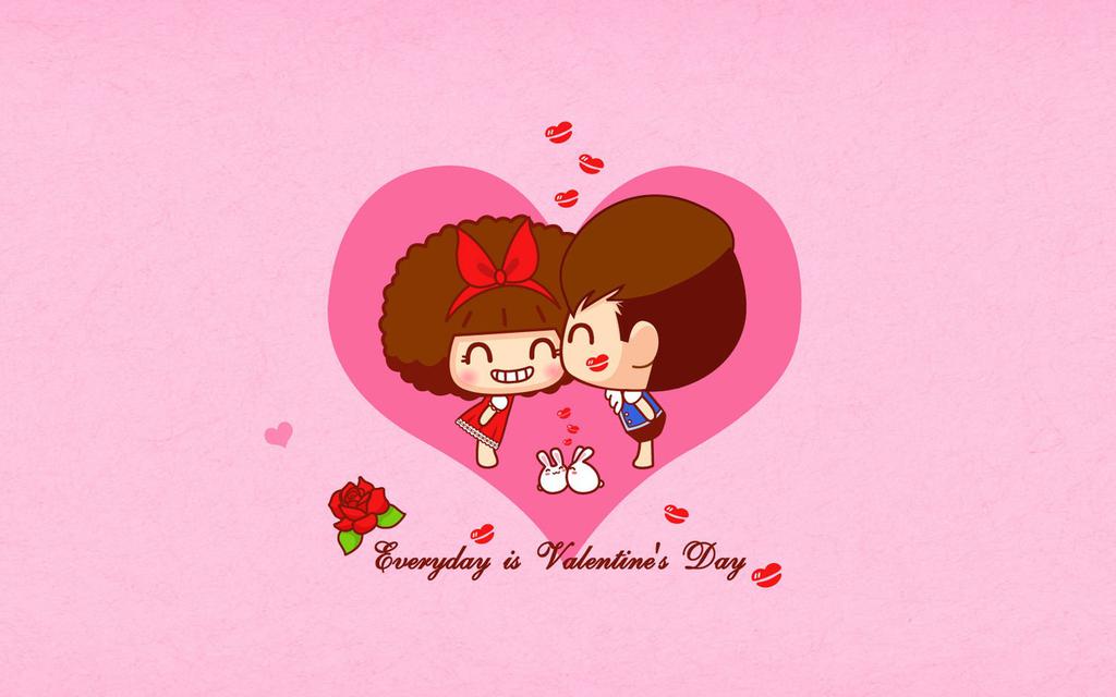 七夕情人节可爱卡通图片