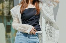 蒋梦婕初秋时尚街拍图片