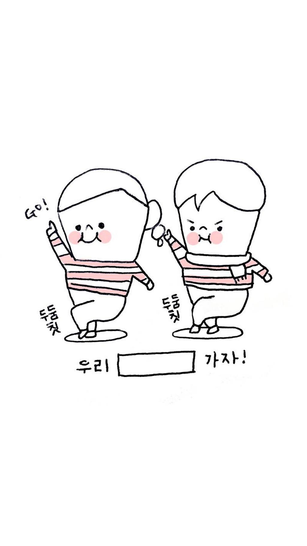 七夕可爱卡通情侣图片