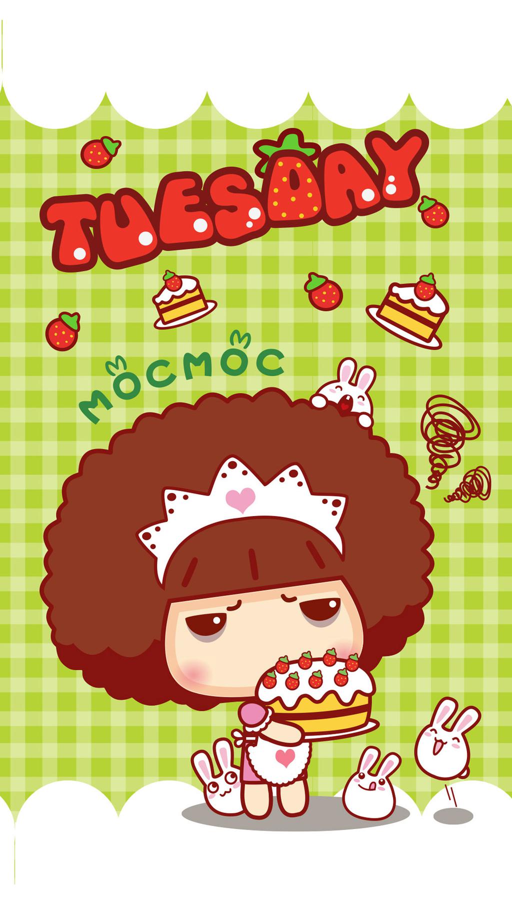 摩丝摩丝一周七日心情图片