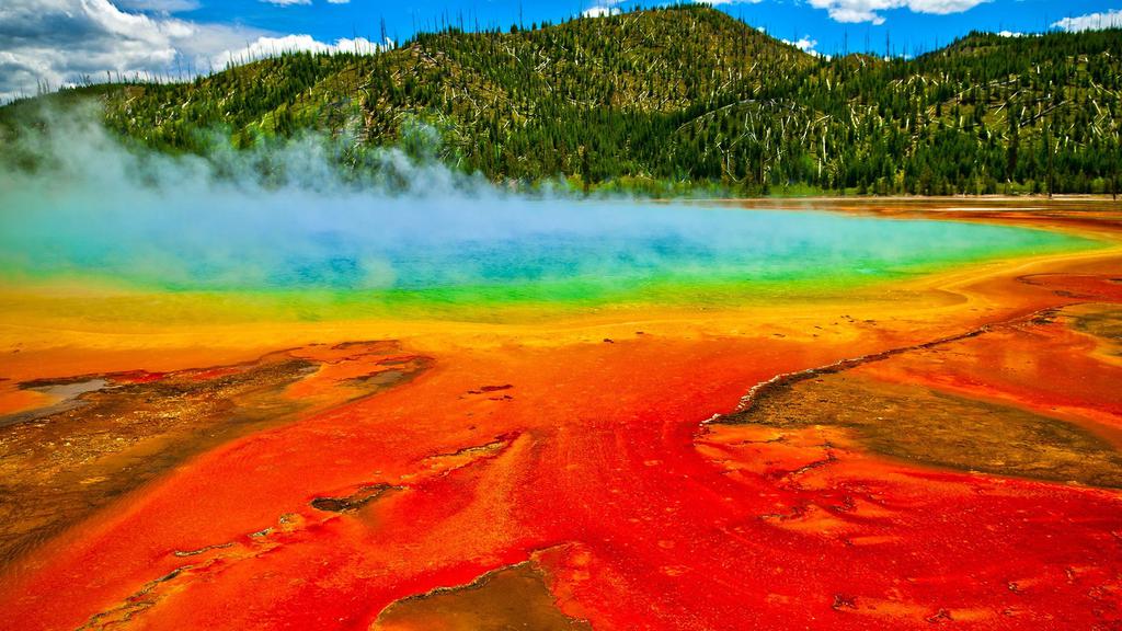 美国黄石国家公园风景